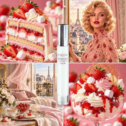 Strawberry Clouds Compliments Booster: Pure Perfume Oil for Body, Hair & Home