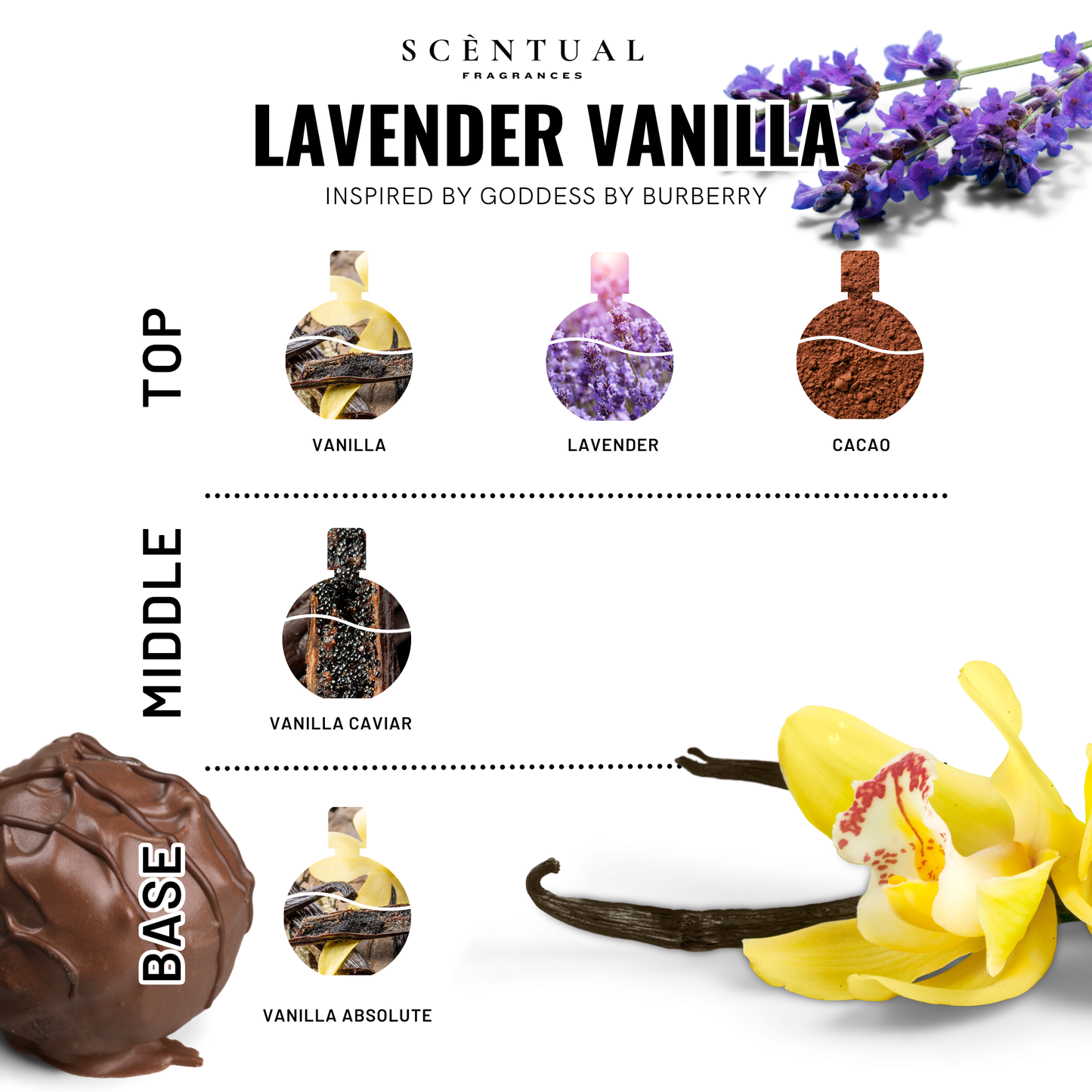 Lavender Vanilla Perfume Oil