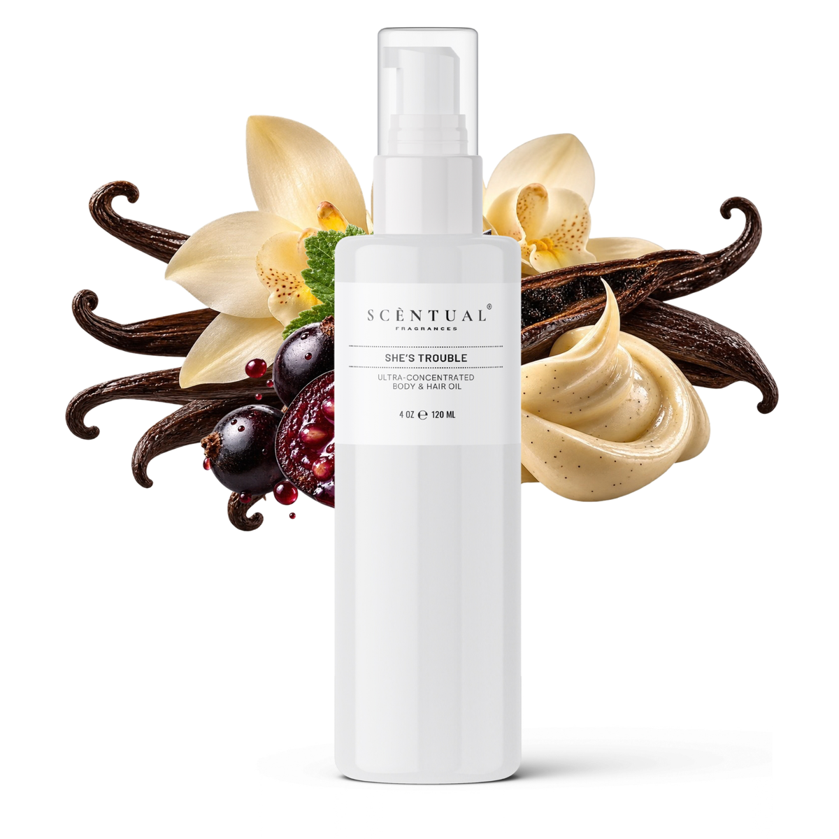 She's Trouble Ultra-Concentrated Body & Hair Oil